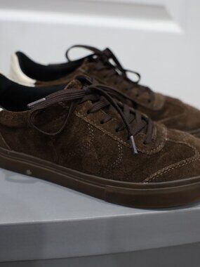 Women's Vagabond Brown Suede Sneakers